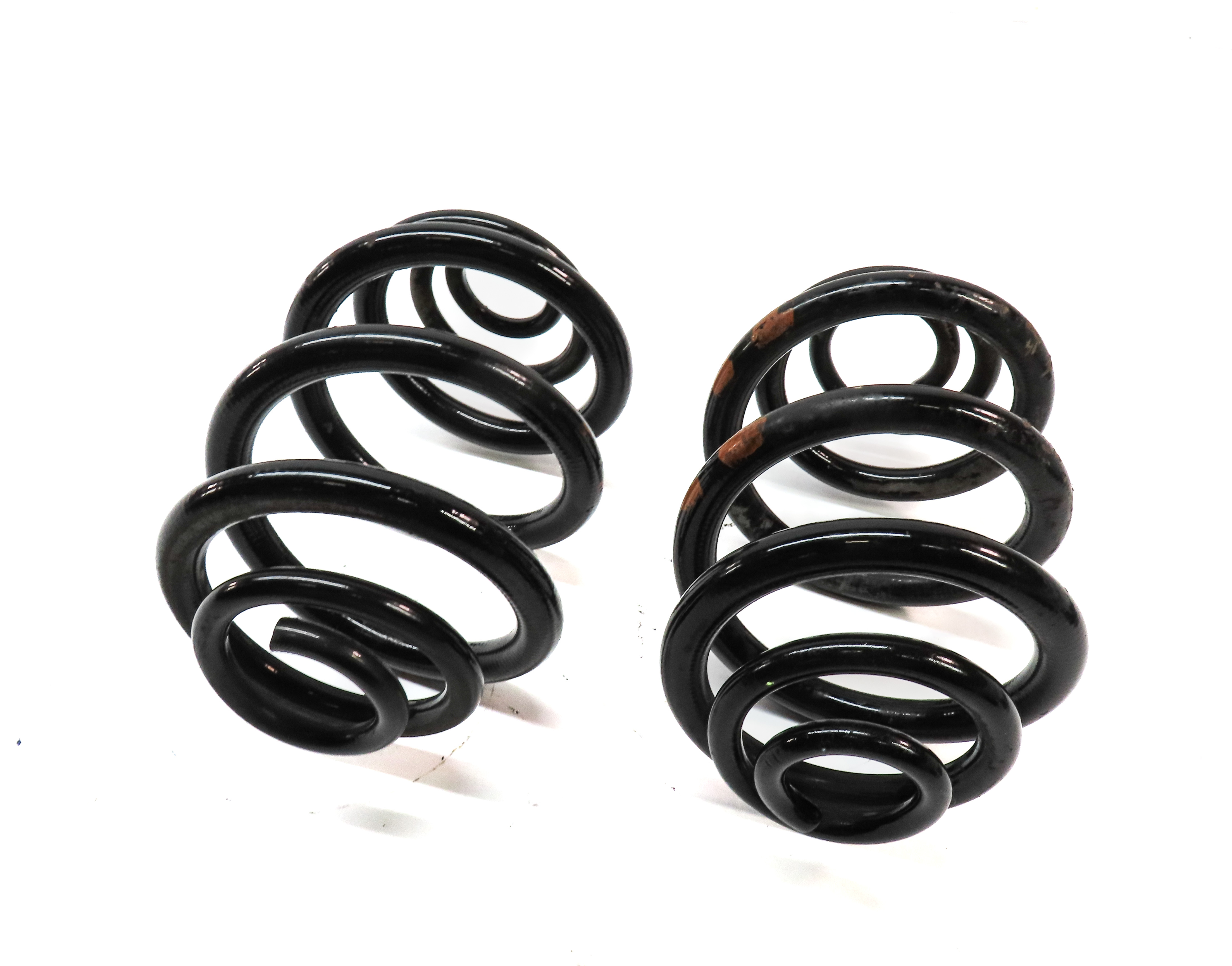 1999-2006 BMW 3 SERIES (E46) REAR LEFT & RIGHT STANDARD COIL SPRING SET 2 (RWD) — exact item pictured